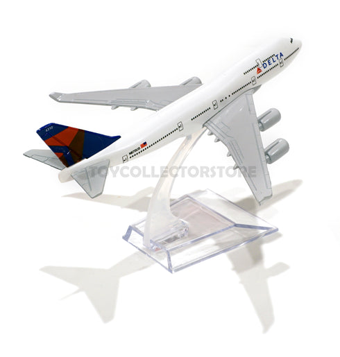 Delta airplane model toy diecast Jet Boeing 747 Passenger plane